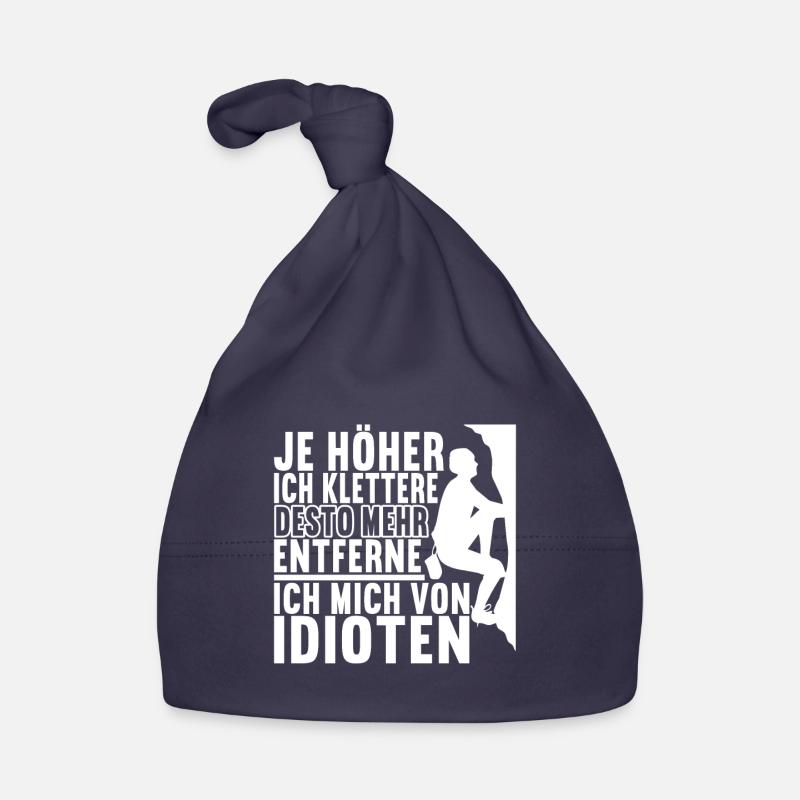 Klettern Kletterer Baby Bio-Mütze