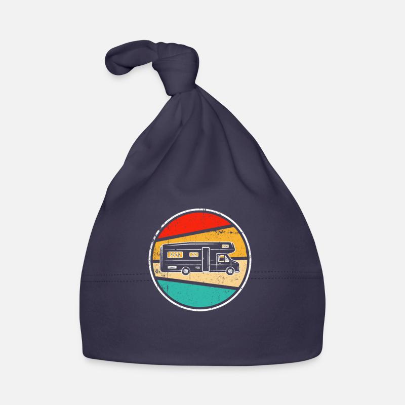 Wohnmobil Retro Baby Bio-Mütze