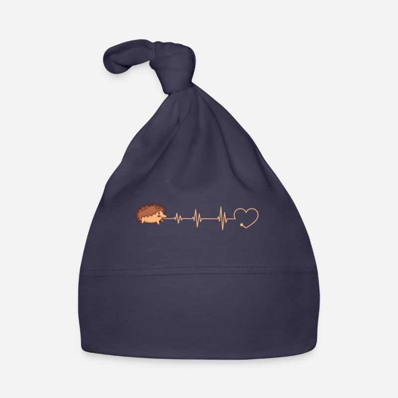 Hérisson Hérisson Hérisson - Bonnet bio Bébé - marine