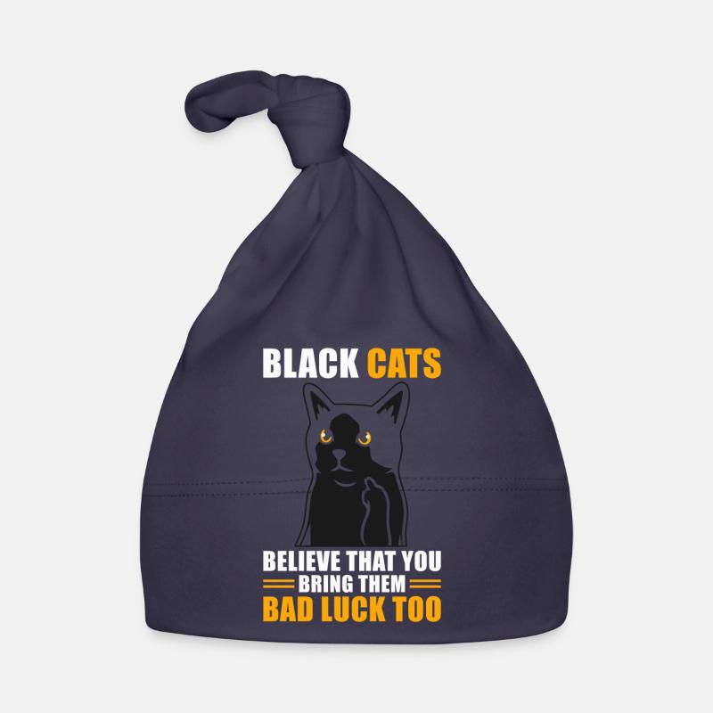 Superstition Chat Noir Bonnet bio Bébé