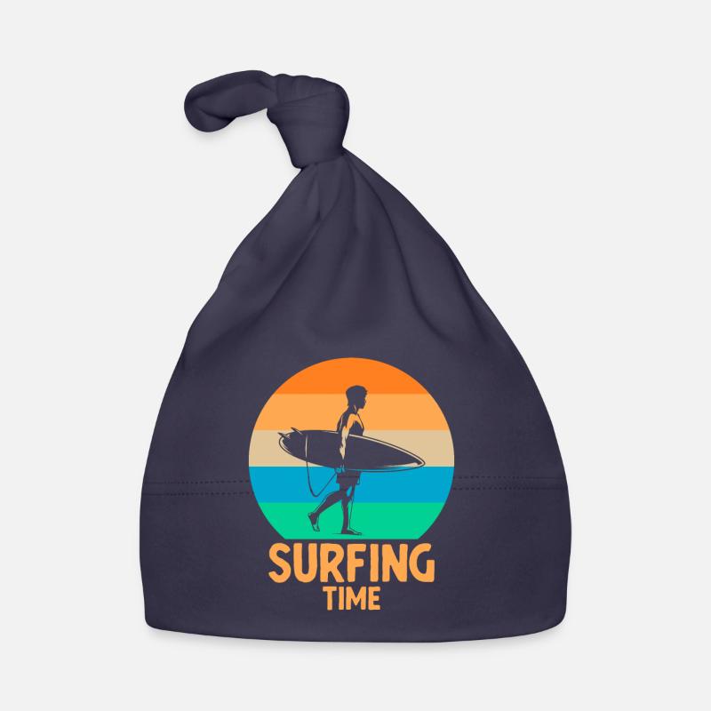 Temps de surf Bonnet bio Bébé