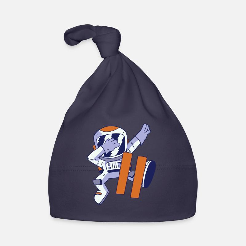 11th Birthday Astronaut 11 Years Space Galaxy Organic Baby Cap