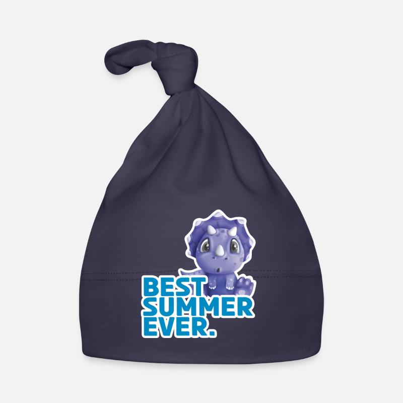 süßer Dinosaurier Der beste Sommer Baby Bio-Mütze