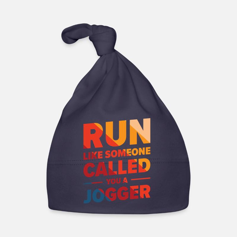 Jogger Läufer Marathon Joggen Langlauf Baby Bio-Mütze