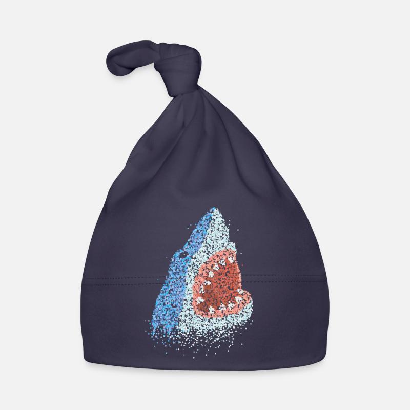Grands requins blancs Amateurs de requins Bonnet bio Bébé
