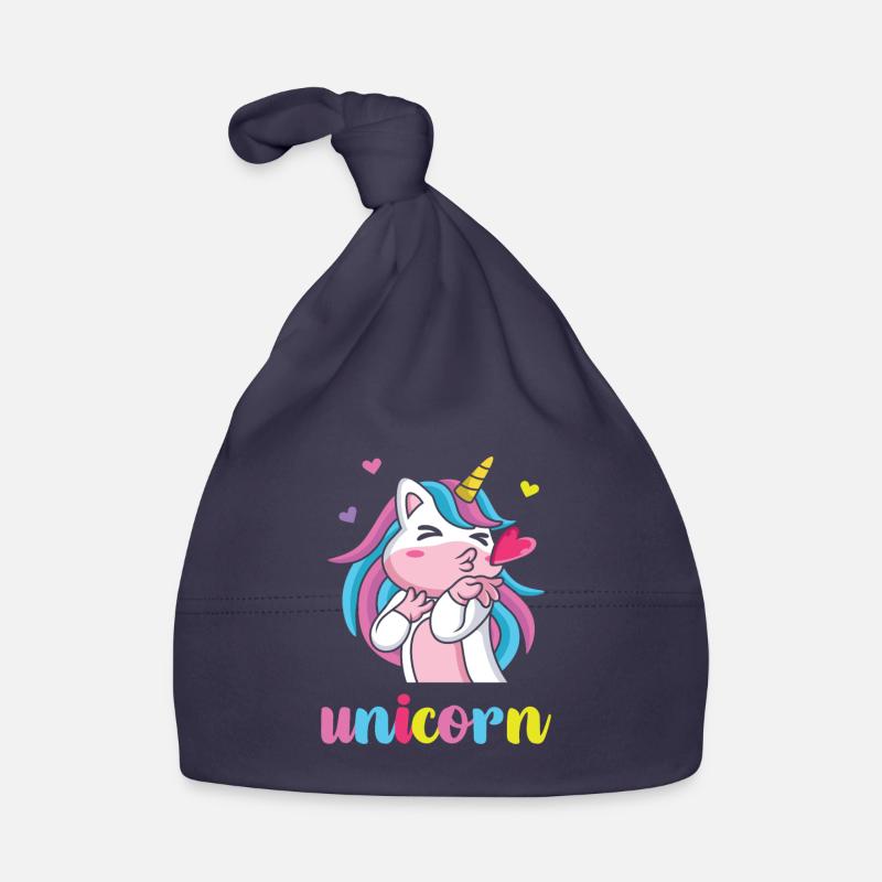 Licorne Douce Licorne Bonnet bio Bébé