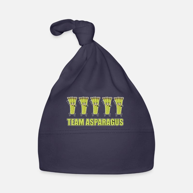 Team Asparagus Organic Baby Cap
