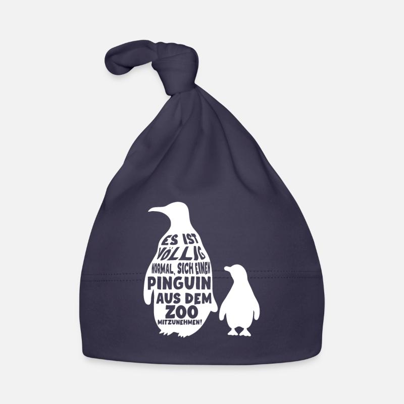 Pinguin Baby Bio-Mütze