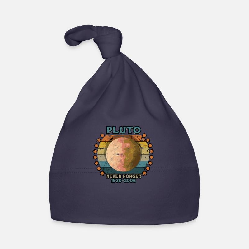 Pluto never forget 1930-2006 - Universe Organic Baby Cap