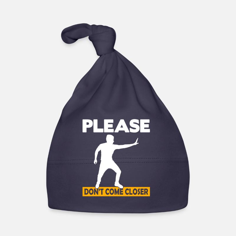 Please Don't come Closer Baby Bio-Mütze