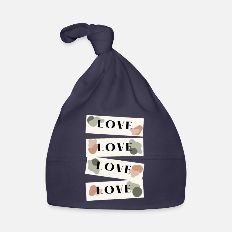 LOVE Organic Baby Cap