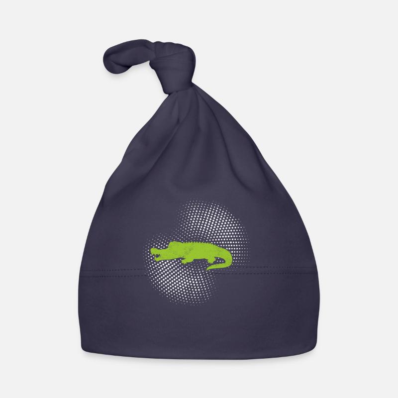 Crocodile Organic Baby Cap