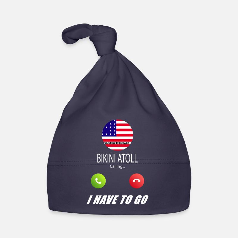 L’atoll de Bikini appelle les drapeaux lusiger Bonnet bio Bébé