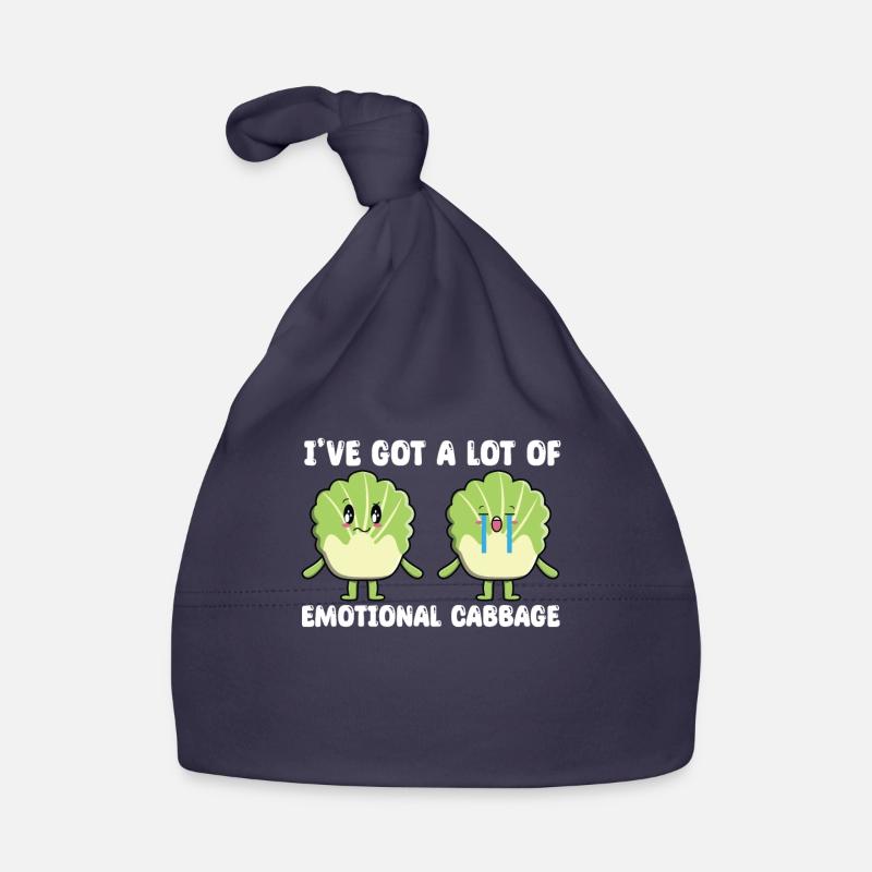 Funny Cabbage Gift Organic Baby Cap
