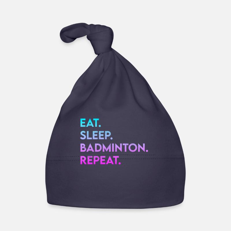 manger dormir badminton répéter Bonnet bio Bébé