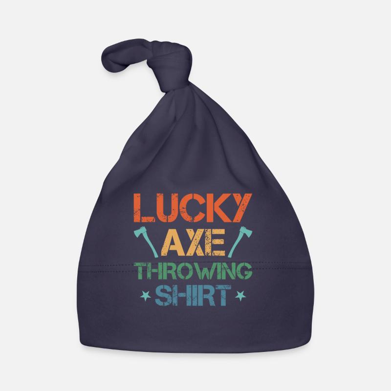 Lumberjack - Lucky Axe Throwing Organic Baby Cap
