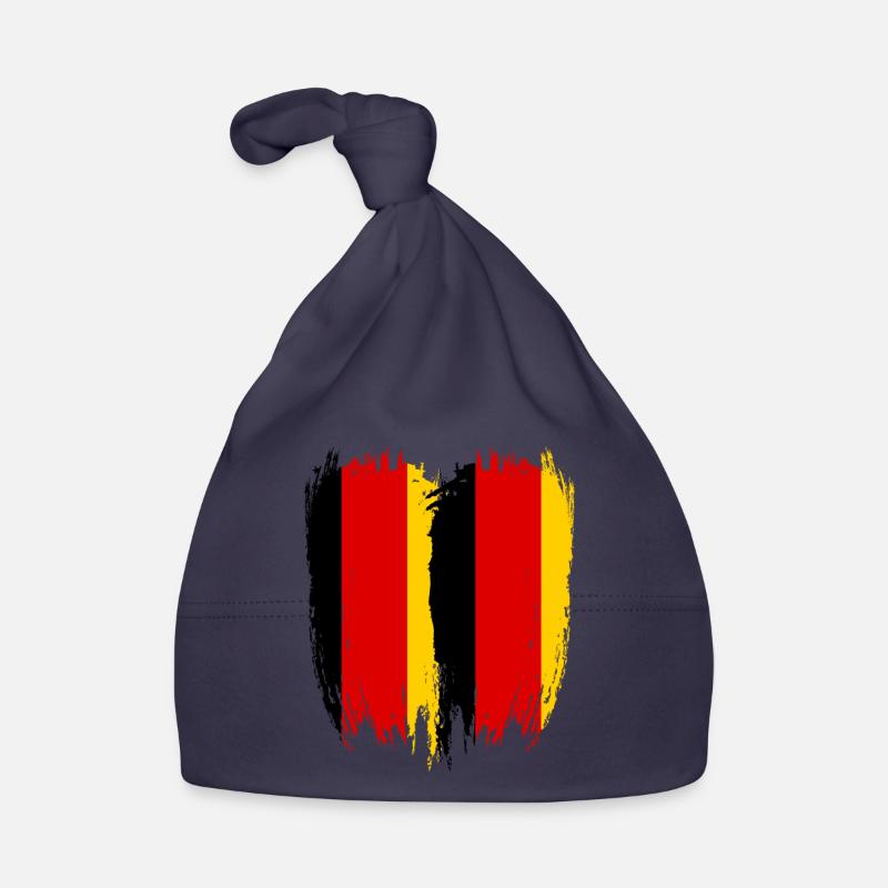 Germany Flag Germany Organic Baby Cap