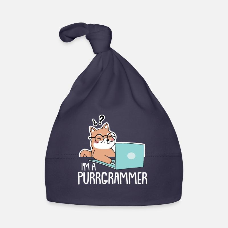 Programmer Coder Software Developer Organic Baby Cap