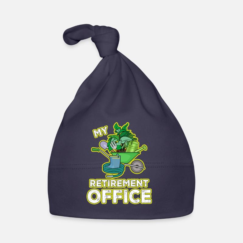 Retirement Office Gardening Gift Organic Baby Cap
