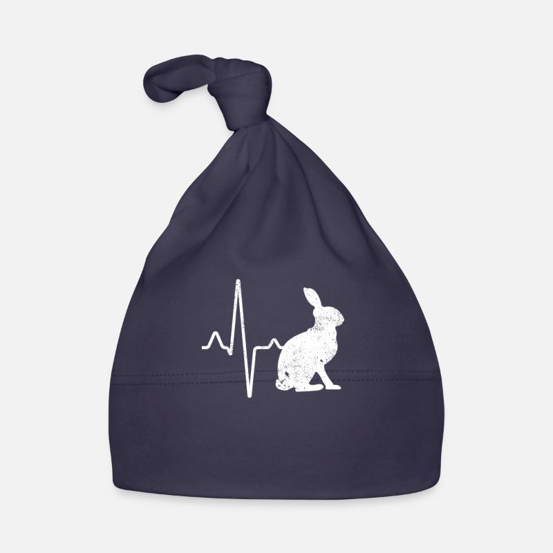 Rabbit Heartbeat Organic Baby Cap