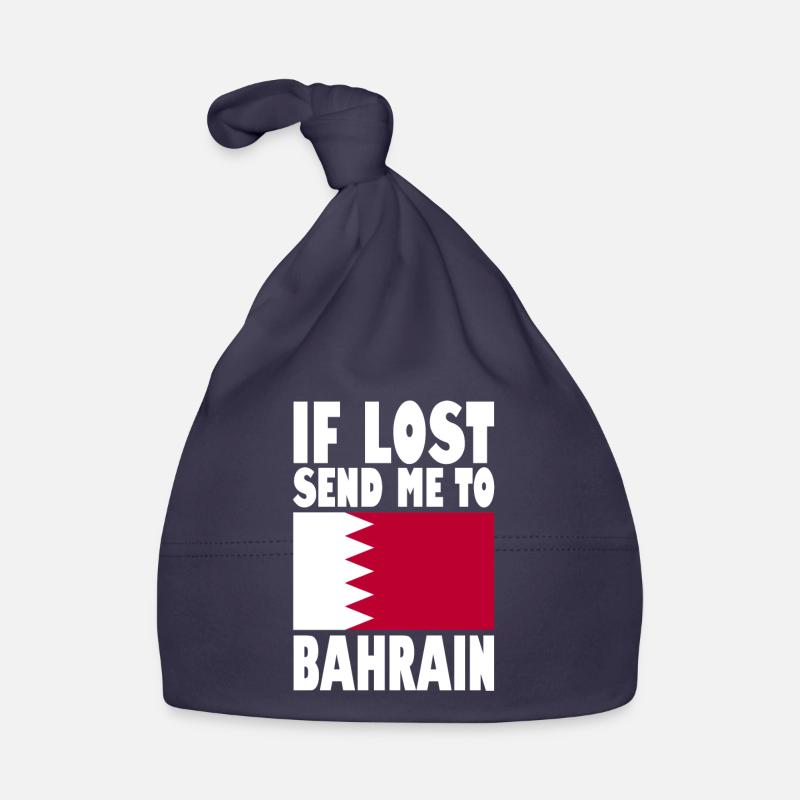 Drapeau de Bahreïn Bonnet bio Bébé