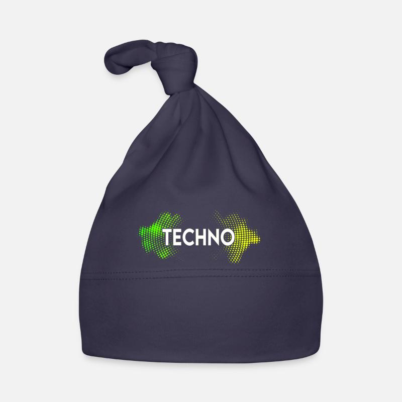 Techno - Baby Bio-Mütze - Navy