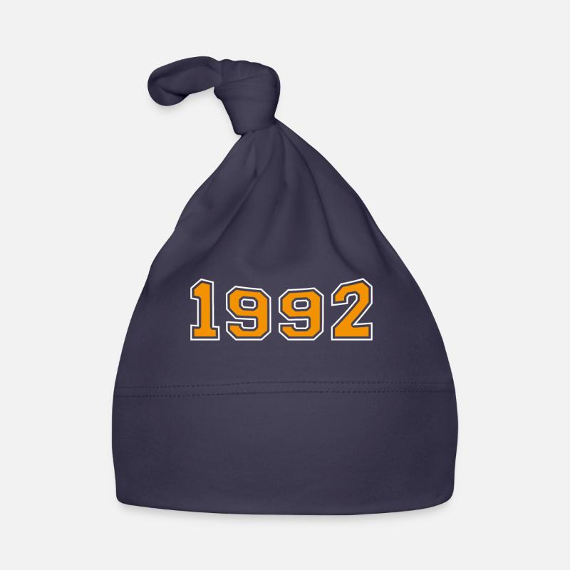 1992 Année Oranges Design Bonnet bio Bébé