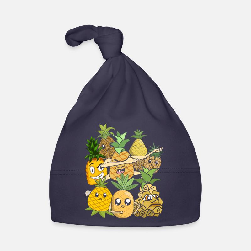 Cadeau vacances d’été Fruit Ananas tropical Bonnet bio Bébé