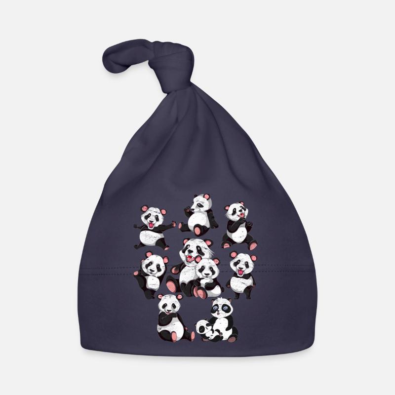 Panda Baby Bio-Mütze