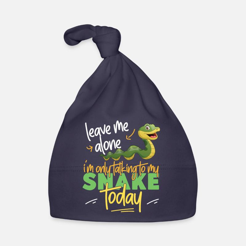 Snake Serpent Leave Me Alone I'm Baby Bio-Mütze