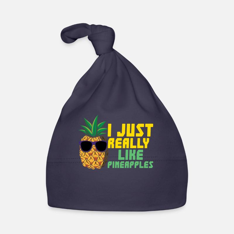 Plage 2022 Tropical vraiment comme l’été de l’ananas Bonnet bio Bébé