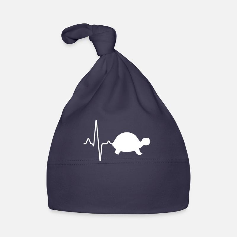 Turtle Heartbeat Organic Baby Cap