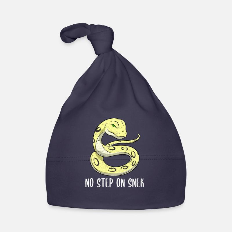 No Step On Snek Snake Organic Baby Cap