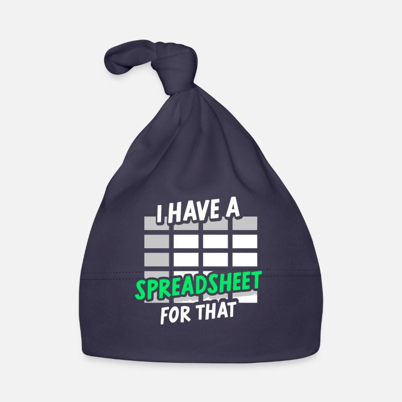 J’ai une feuille de calcul pour le tableau comptable Bonnet bio Bébé