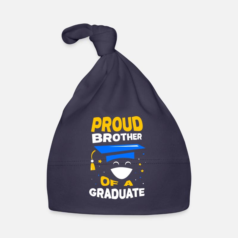 Fier frère d’un diplômé diplômé Bonnet bio Bébé