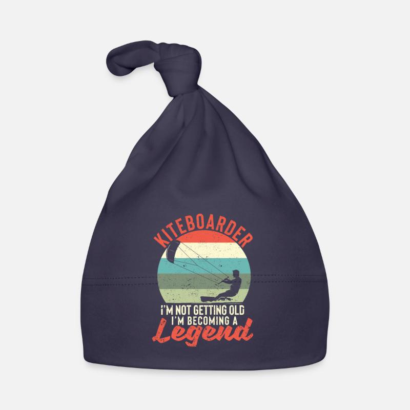 Surfer Kiteboarder Ich werde nicht alt, ich werde Baby Bio-Mütze