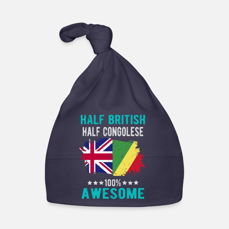 Moitié britannique moitié congolais Bonnet bio Bébé