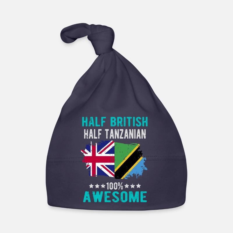 Half British Half Tanzanian Organic Baby Cap