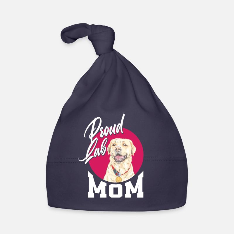 Proud Labrador Mama Organic Baby Cap