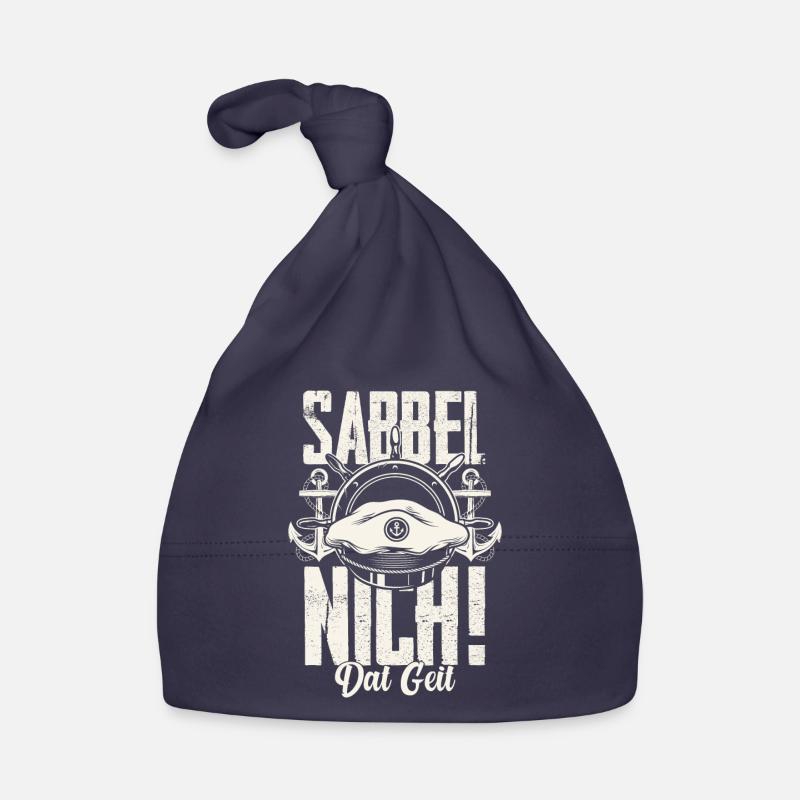 Sabbel Nich Dat Geit Geschenk Norddeutsch Ostsee N Baby Bio-Mütze