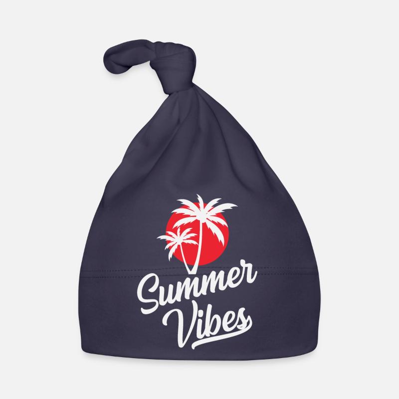 Summer Vibes Organic Baby Cap