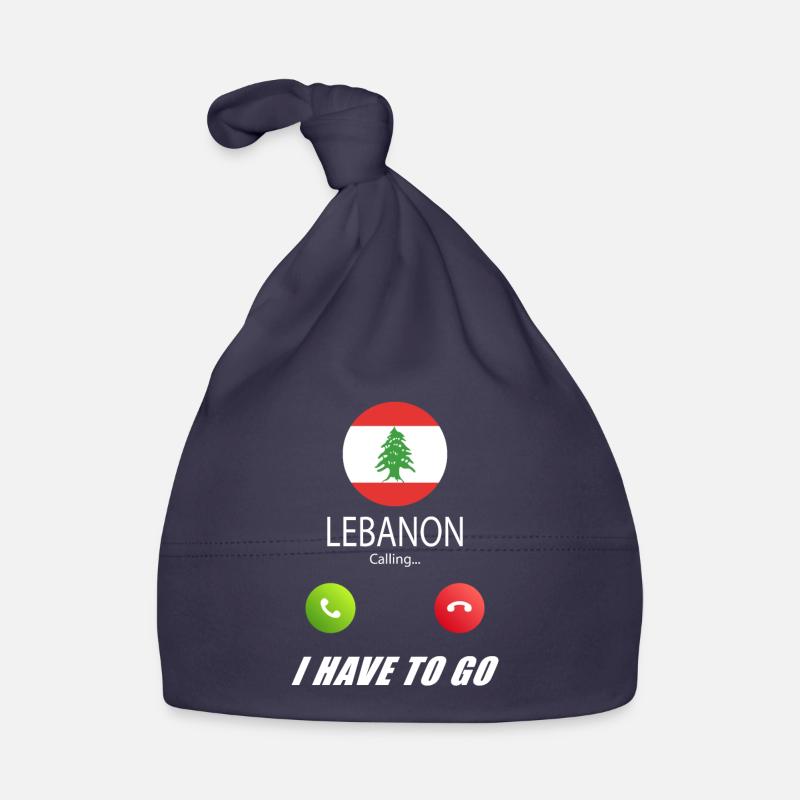 Le Liban appelle les drapeaux lusiger Bonnet bio Bébé