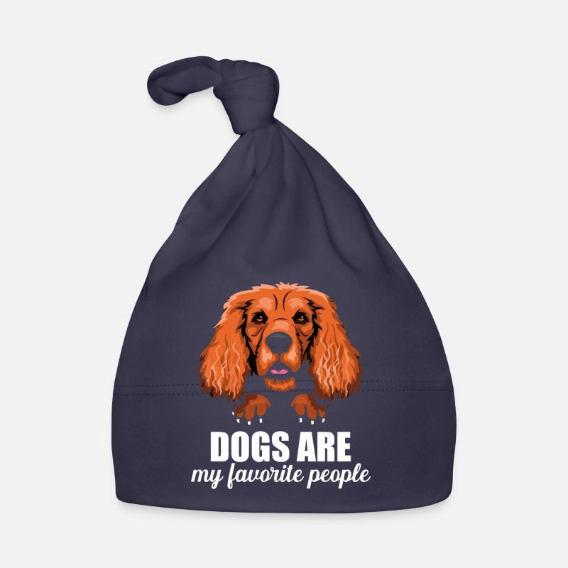 Cocker Spaniel Hunde Sind Lieblingsmenschen Baby Bio-Mütze