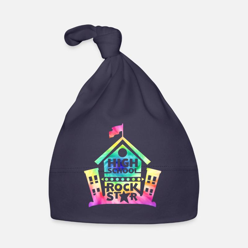 High School Rock Star Back to School Organic Baby Cap