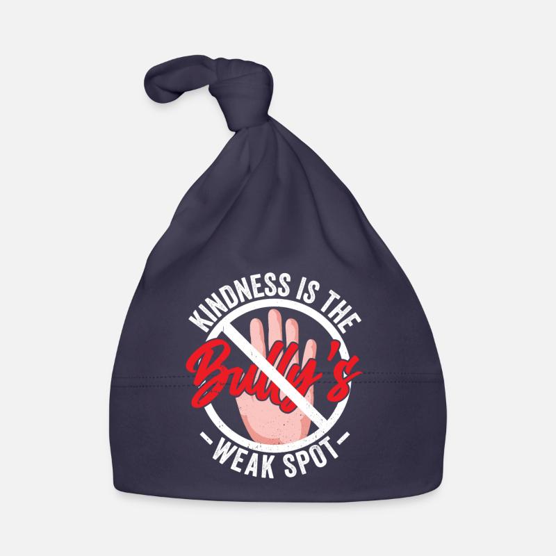 Kindness Is The Bully's Weak Point Organic Baby Cap