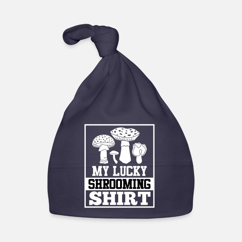 Cueilleur de champignons disant Bonnet bio Bébé