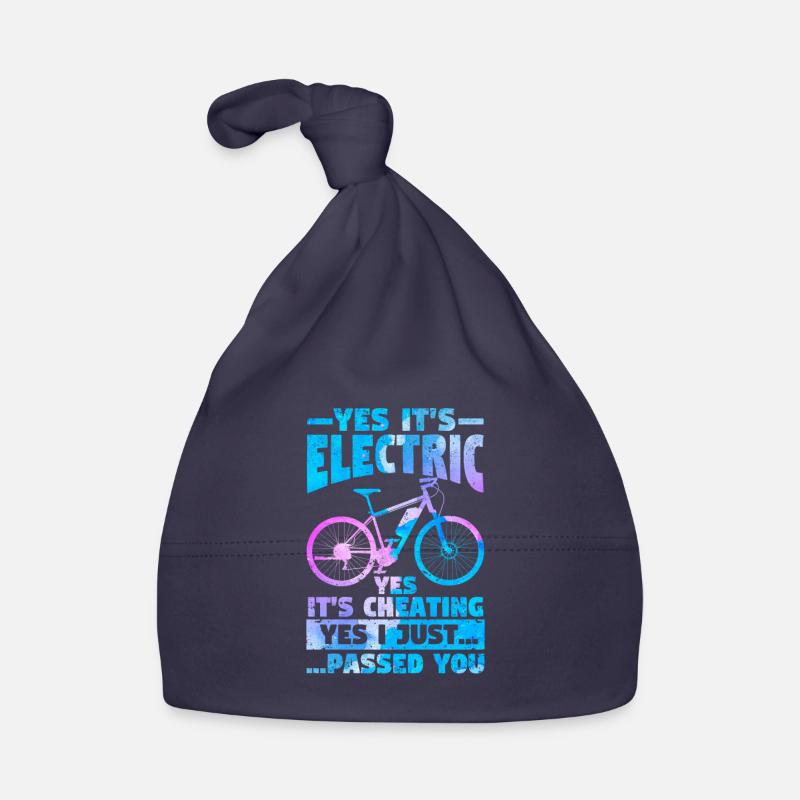 Oui, c’est électrique Oui, c’est une arnaque e-bike Bonnet bio Bébé