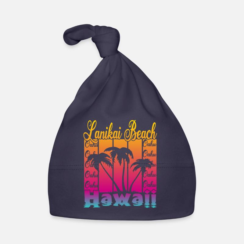 Lanikai Beach Oahu Hawaï Bonnet bio Bébé