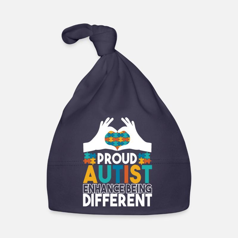 Autistic Autism Autistic Organic Baby Cap