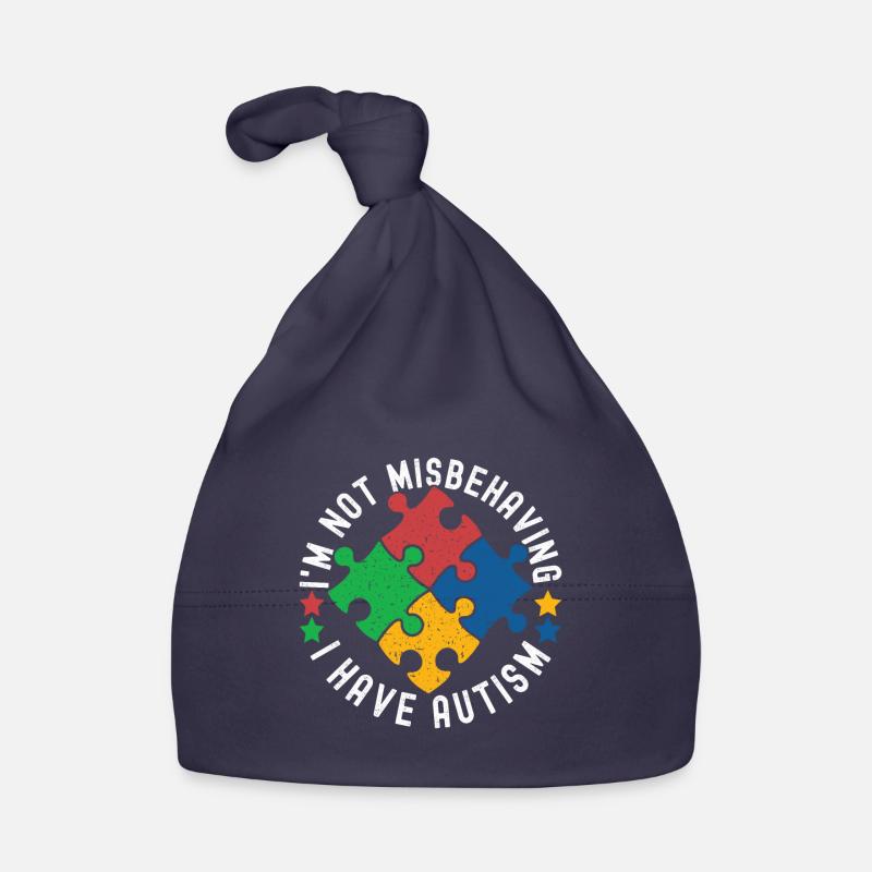 Autistic Autism Autistic Organic Baby Cap